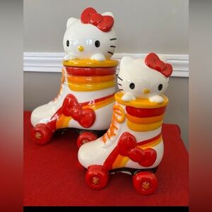 Hello Kitty Roller Skate Cookie Jars